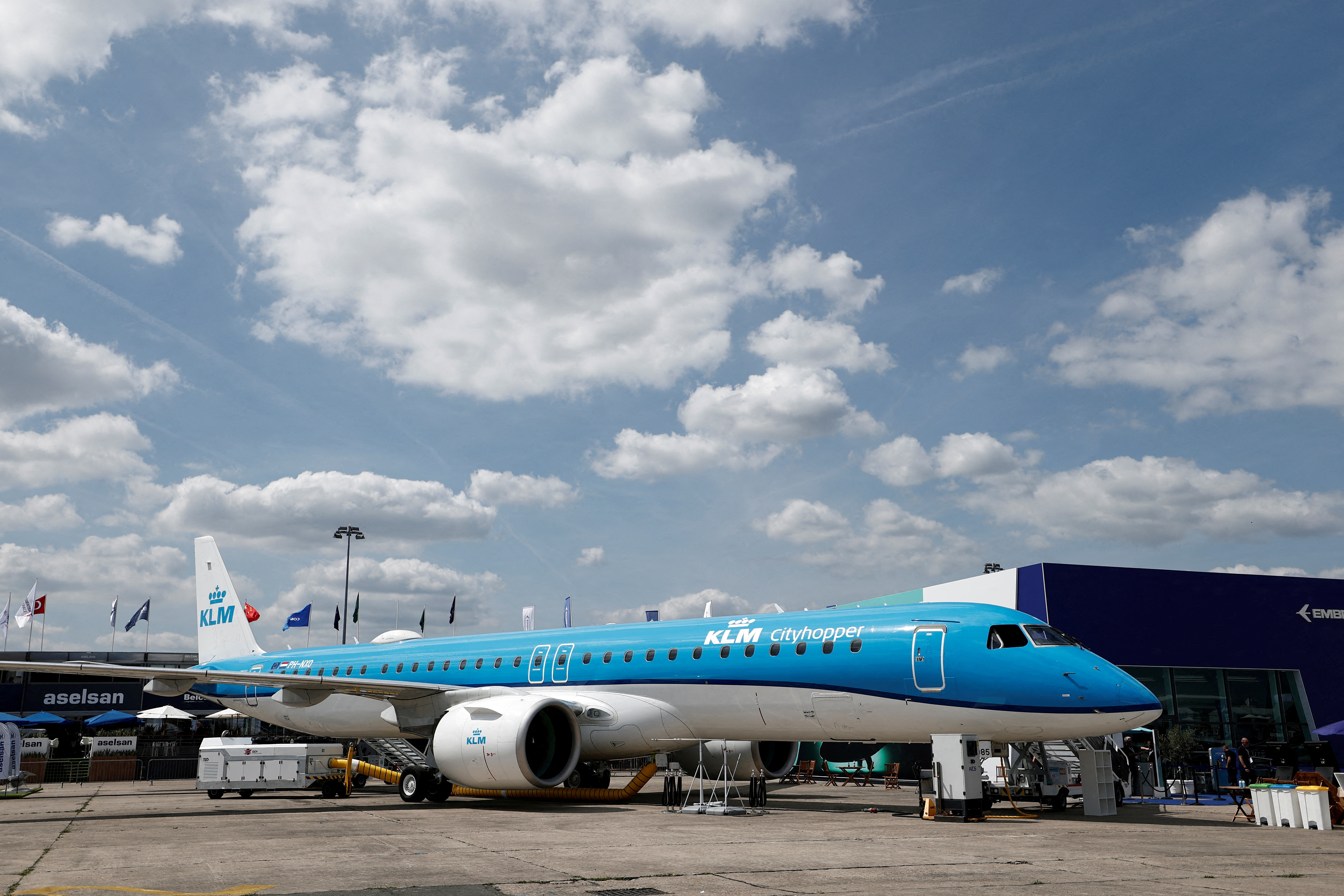 FILE PHOTO: 55th Paris Air Show at Le Bourget Airport near Paris