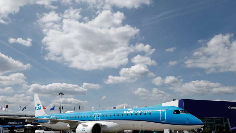 FILE PHOTO: 55th Paris Air Show at Le Bourget Airport near Paris
