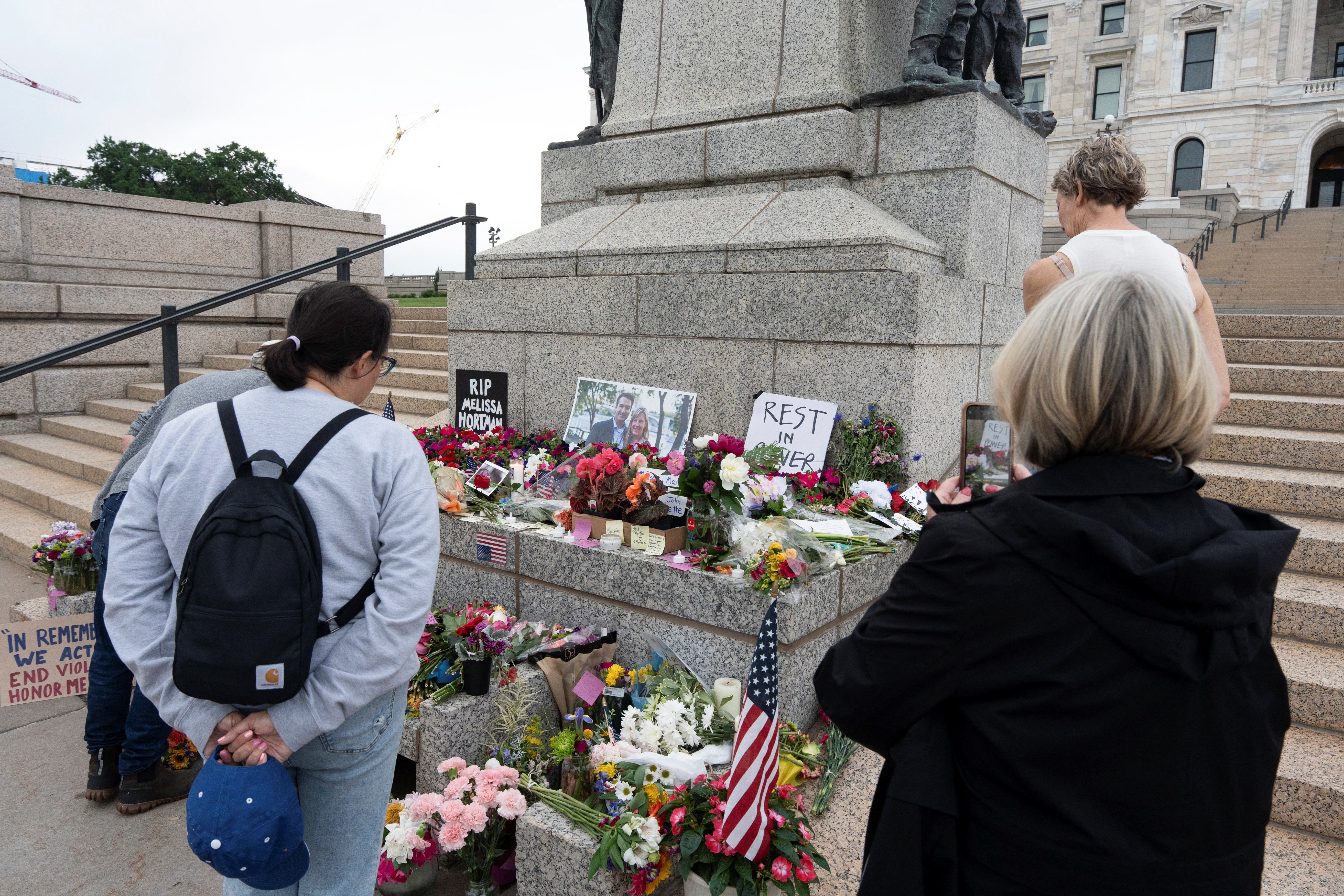 Memorial honors murdered Democratic state lawmaker