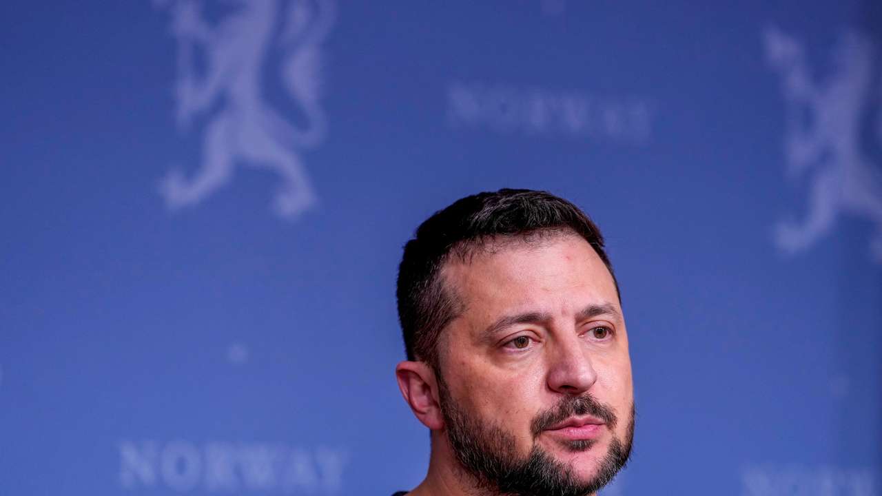 Ukrainian President Zelensky visits Norway