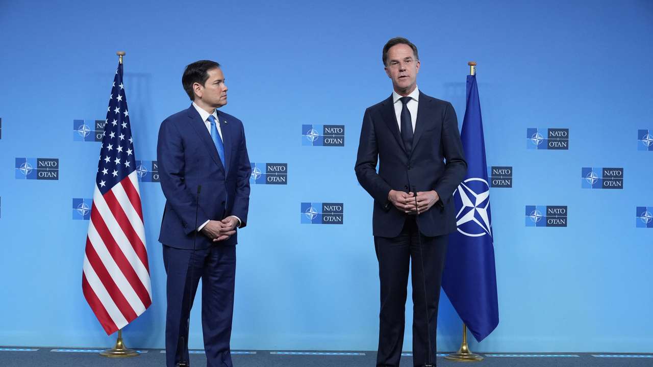 NATO foreign ministers meeting in Brussels