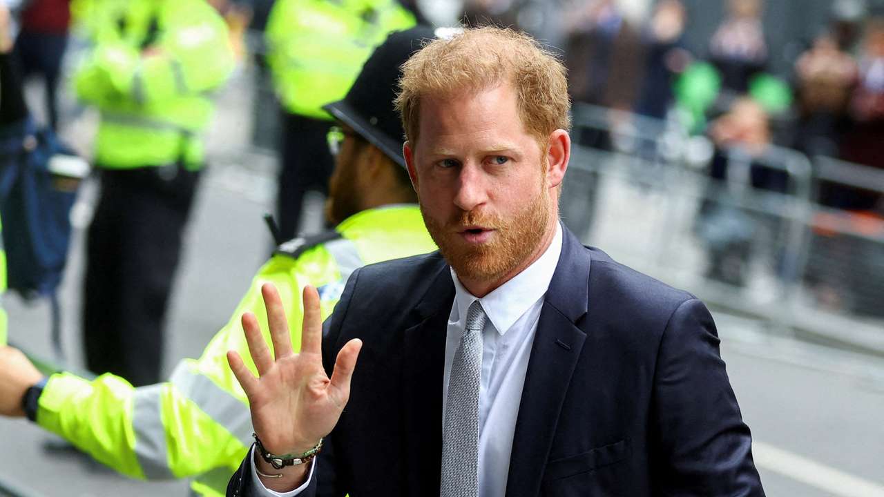 FILE PHOTO: Britain's Prince Harry, Duke of Sussex's lawsuit against a newspaper group, in London