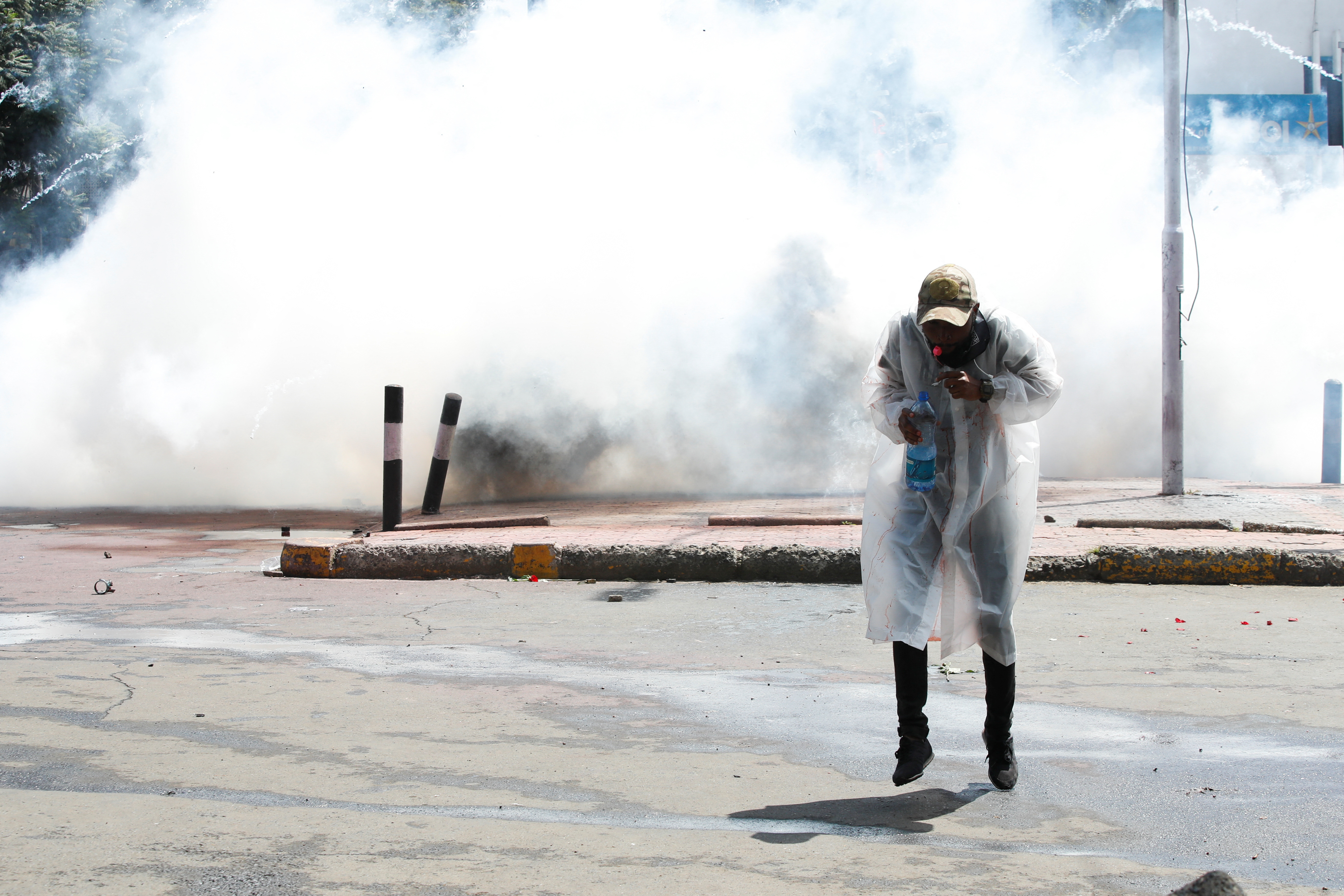 Demonstration against Kenya's proposed finance bill 2024/2025 in Nairobi