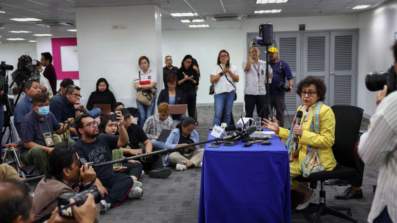 United Nations Special Rapporteur on freedom of opinion and expression holds news conference