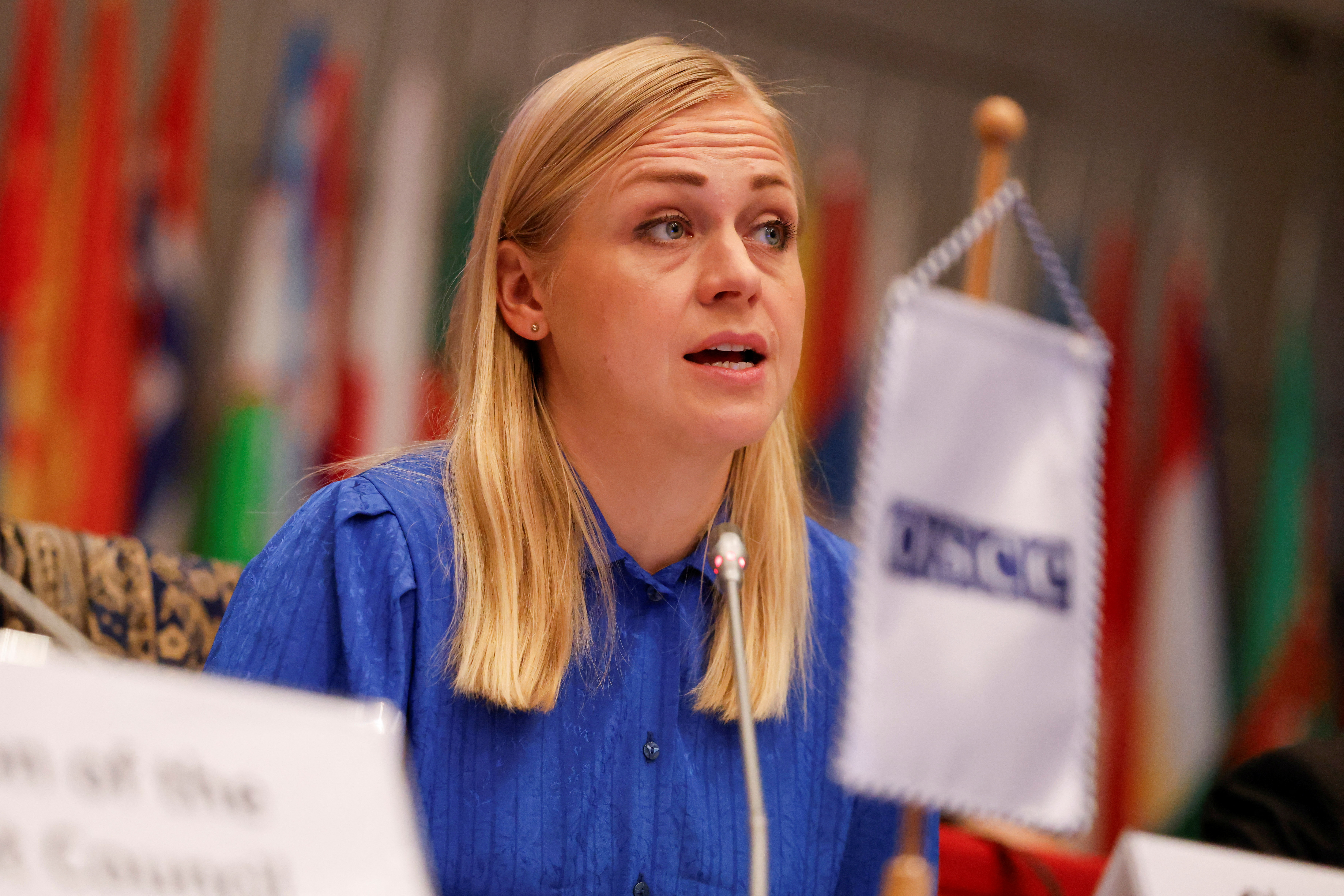 OSCE Chairperson-in-Office Elina Valtonen presents programme for OSCE 2025 Chairpersonship