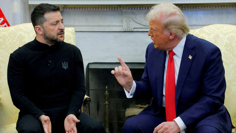 FILE PHOTO: Ukrainian President Volodymyr Zelenskiy visits Washington, D.C.
