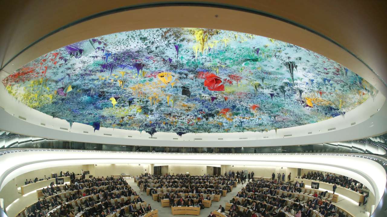 UN Human Rights Council session in Geneva