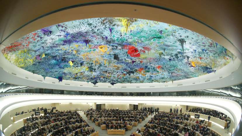 UN Human Rights Council session in Geneva