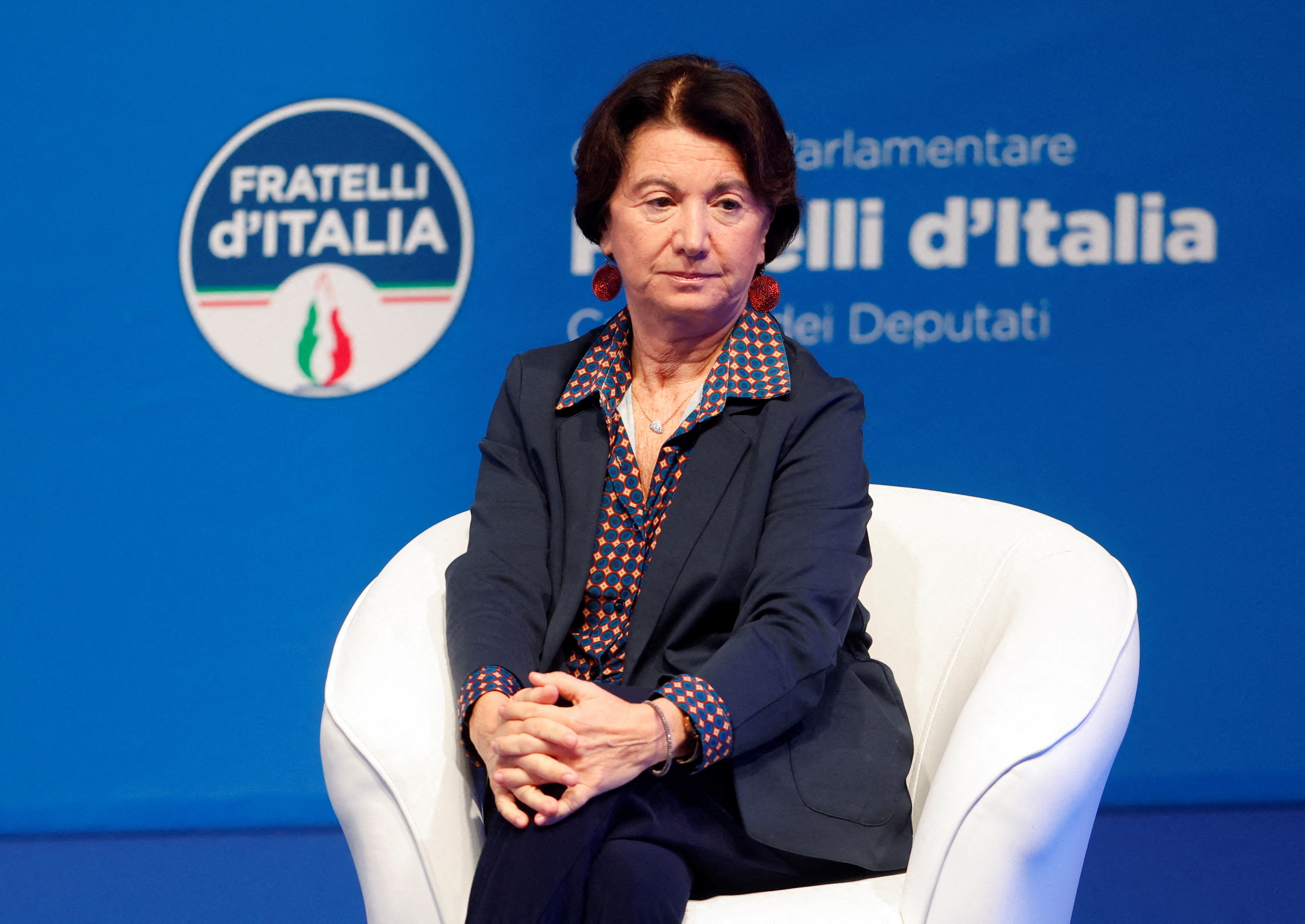 FILE PHOTO: Brothers of Italy party event in Rome