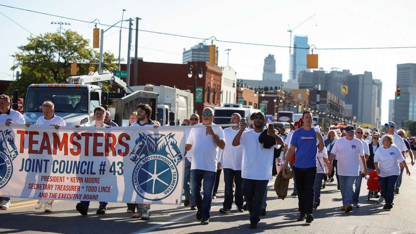 FILE PHOTO: Teamsters to meet on Wednesday to consider potential US presidential endorsement