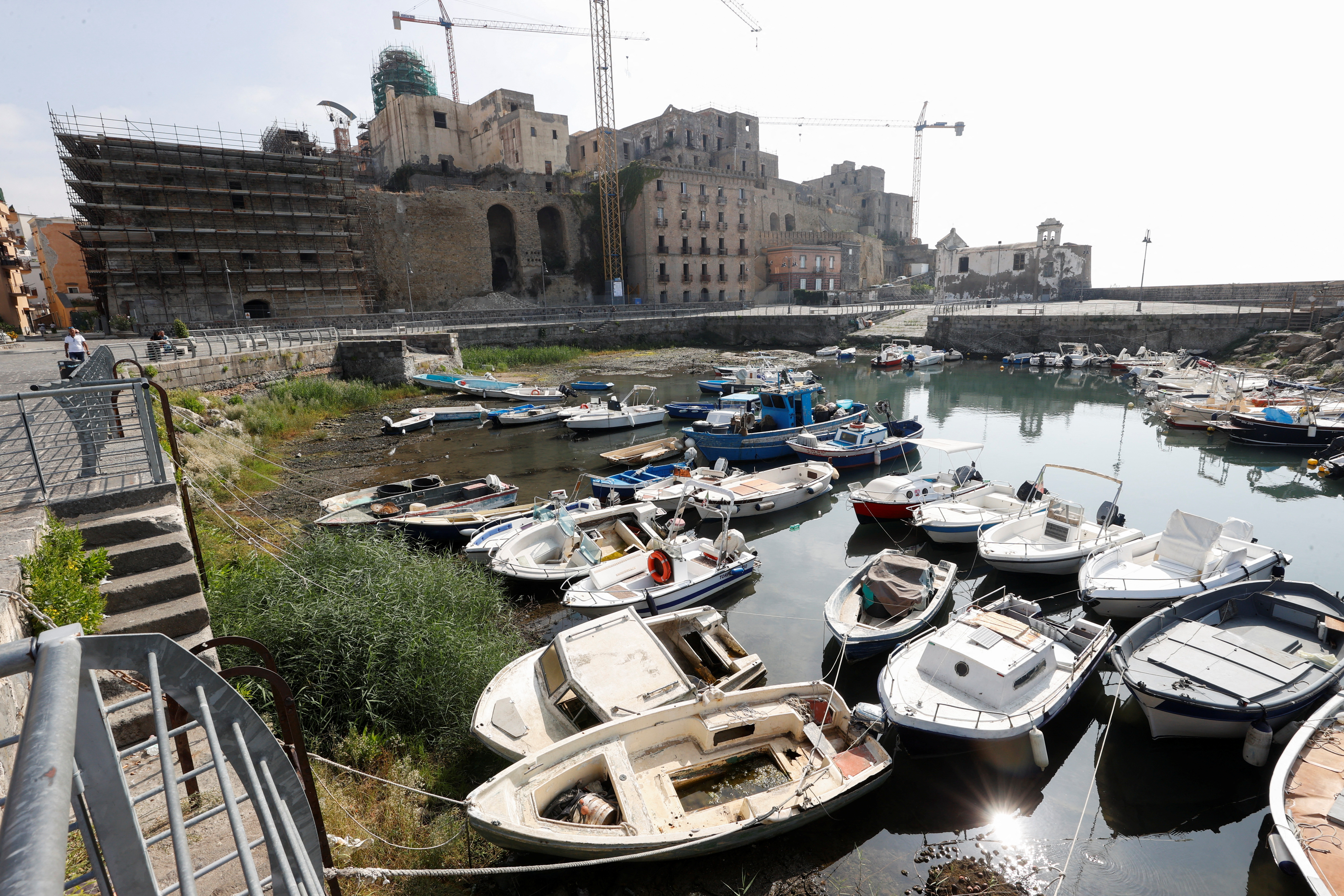 FILE PHOTO: Life on the edge of Italy's 'super volcano'