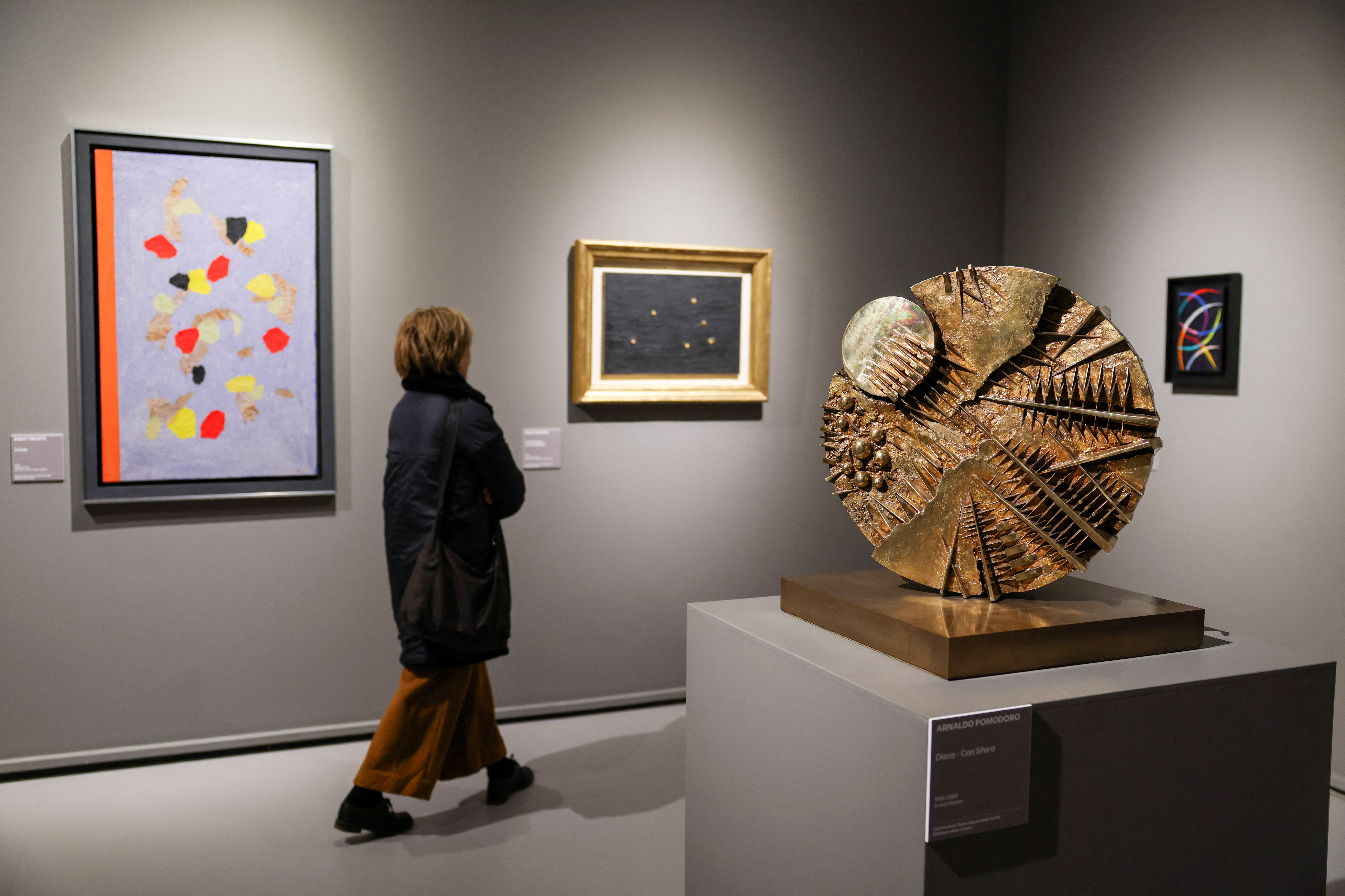 Milan unveils 'SalvArti' exhibition with artworks confiscated from organized crime