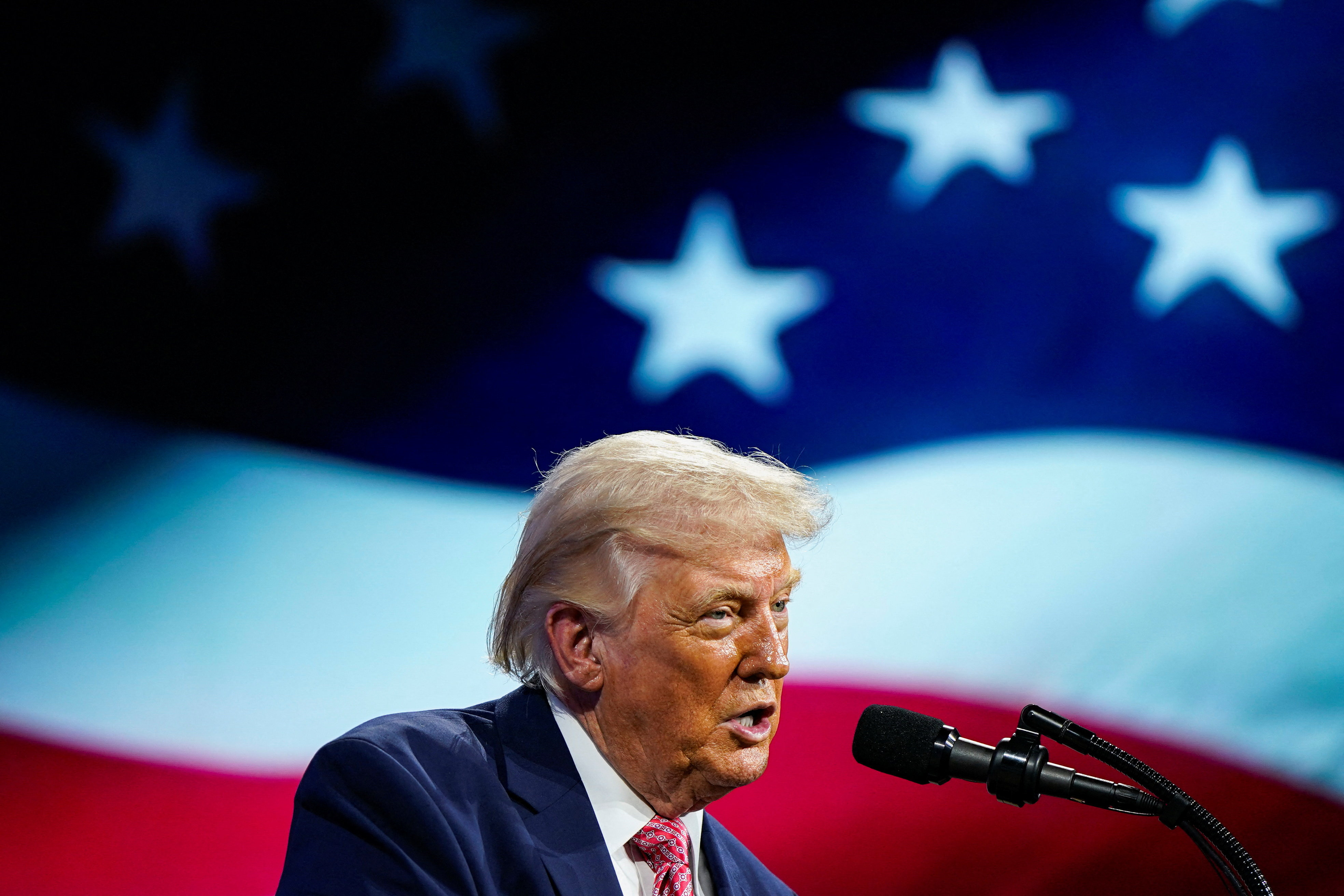 U.S. President Trump visits Miami