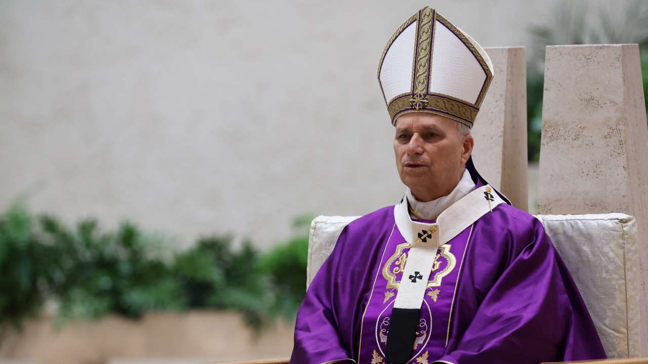Pope Leo celebrates Mass at the Parish of Saint Mary of the Presentation in Rome