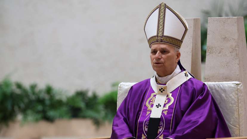 Pope Leo celebrates Mass at the Parish of Saint Mary of the Presentation in Rome