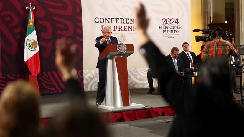 High popularity of the Mexican president Andres Manuel Lopez Obrador marks a challenge to the Mexico's President-elect Claudia Sheinbaum