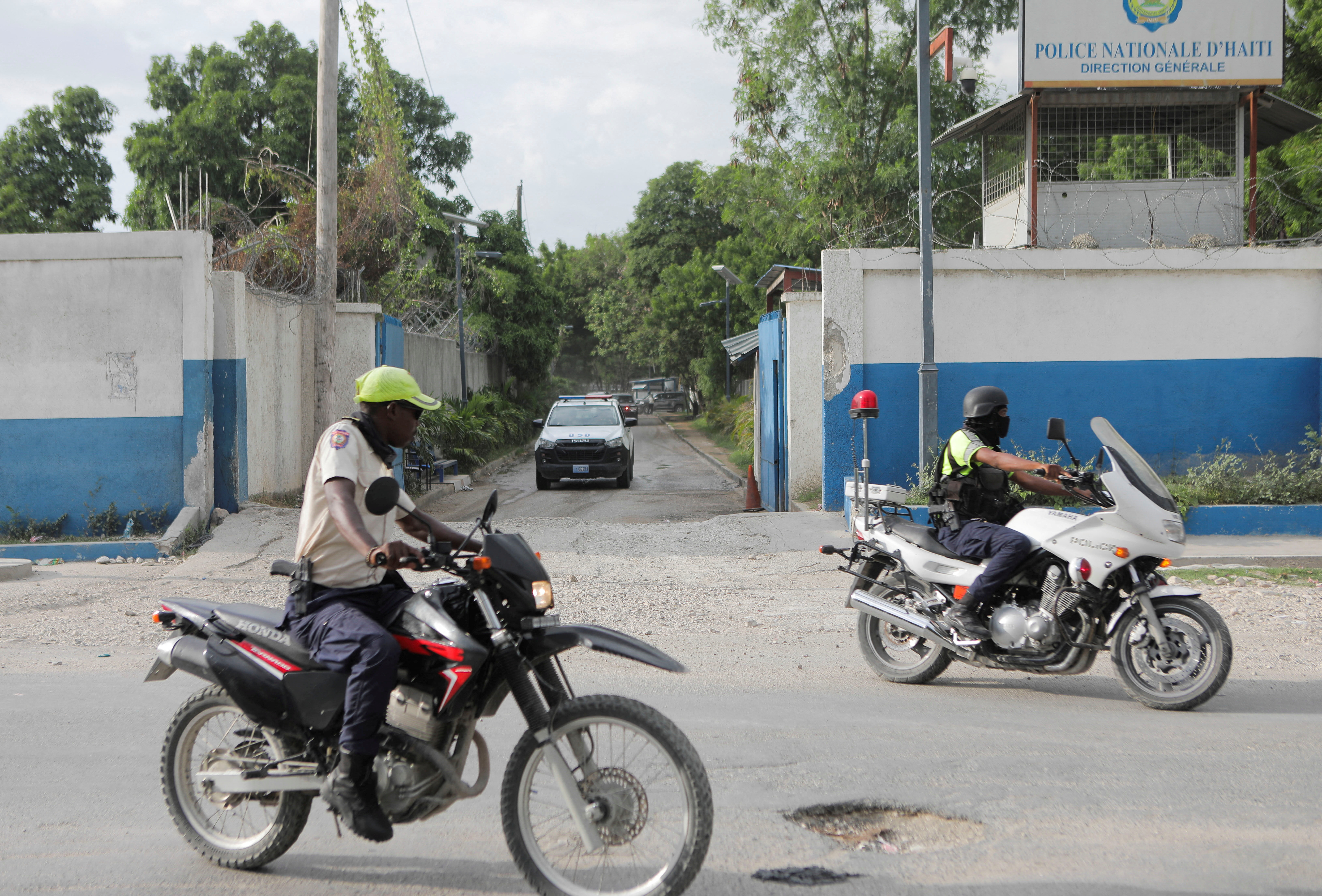 FILE PHOTO: Kenyan delegation meeting Haitian police chief to assess security force