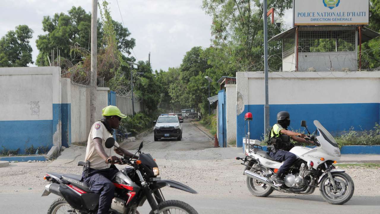 FILE PHOTO: Kenyan delegation meeting Haitian police chief to assess security force