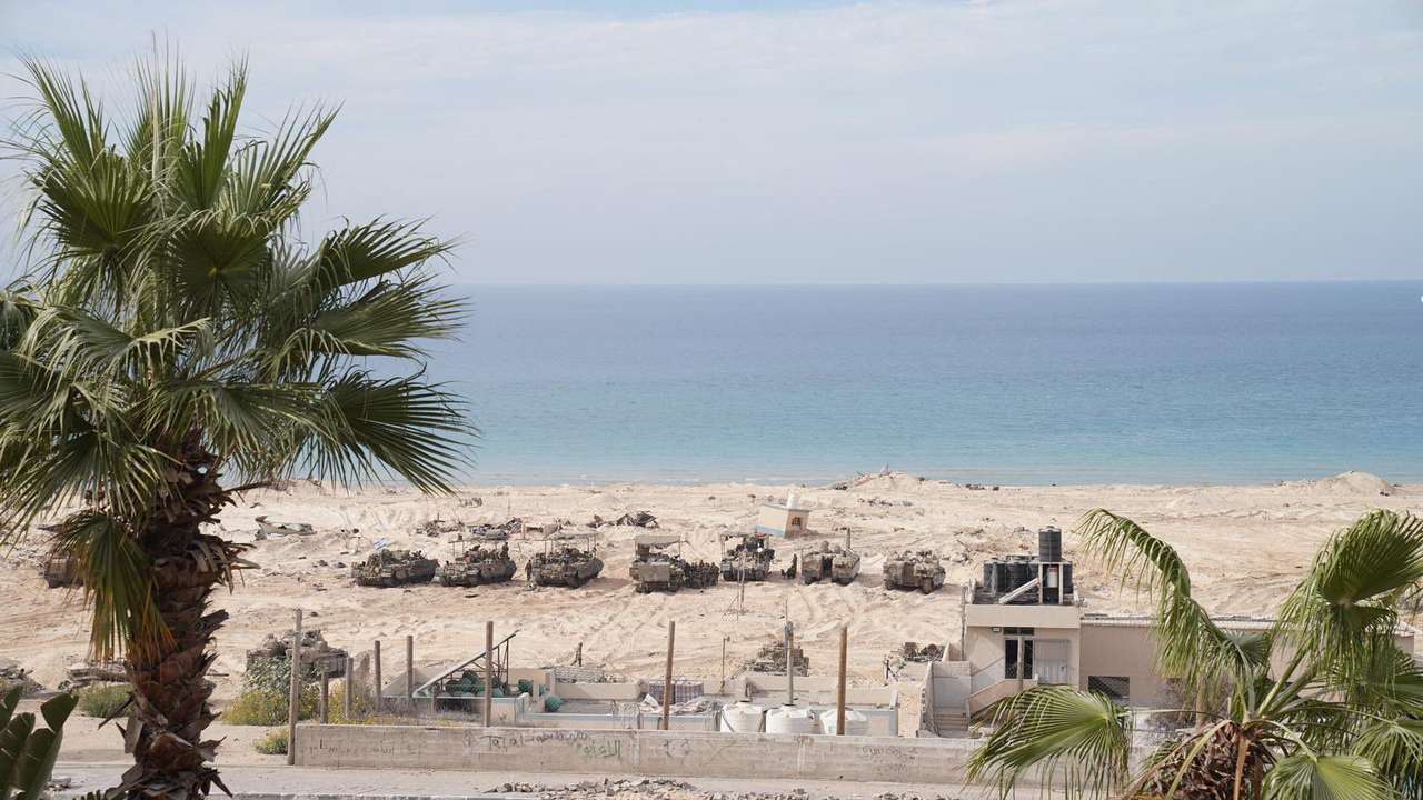Ongoing ground operation of the Israeli army against Palestinian Islamist group Hamas, in the Gaza Strip