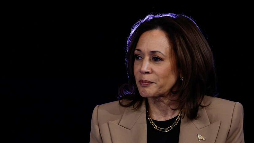 U.S. Vice President and Democratic presidential nominee Harris participates in a town hall presented by Spanish-language network Univision in Las Vegas