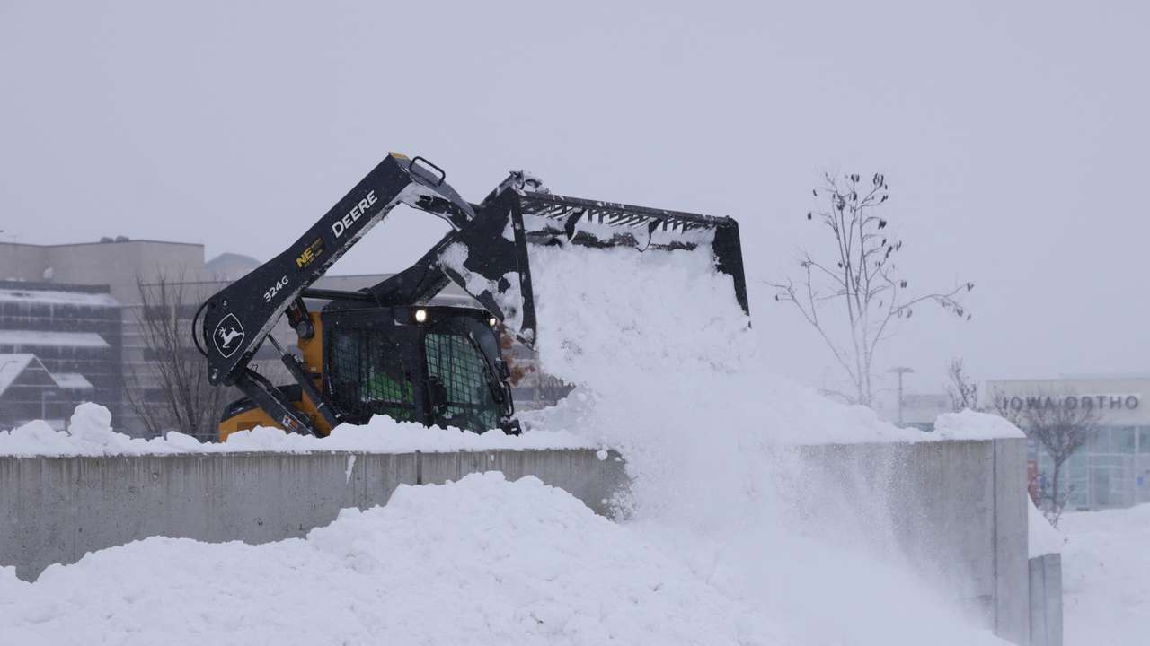 Winter weather in Iowa