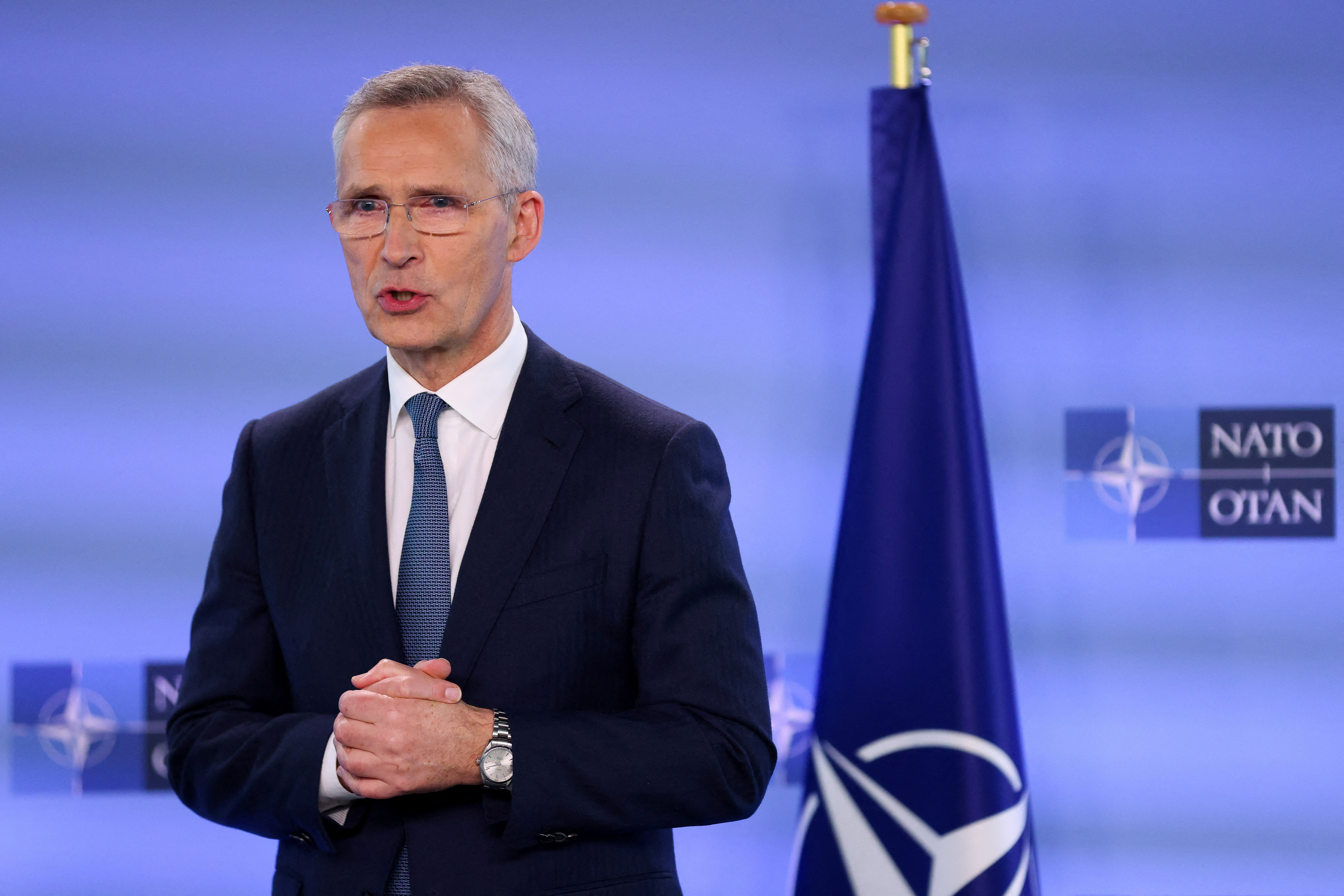 NATO foreign ministers meeting, in Brussels