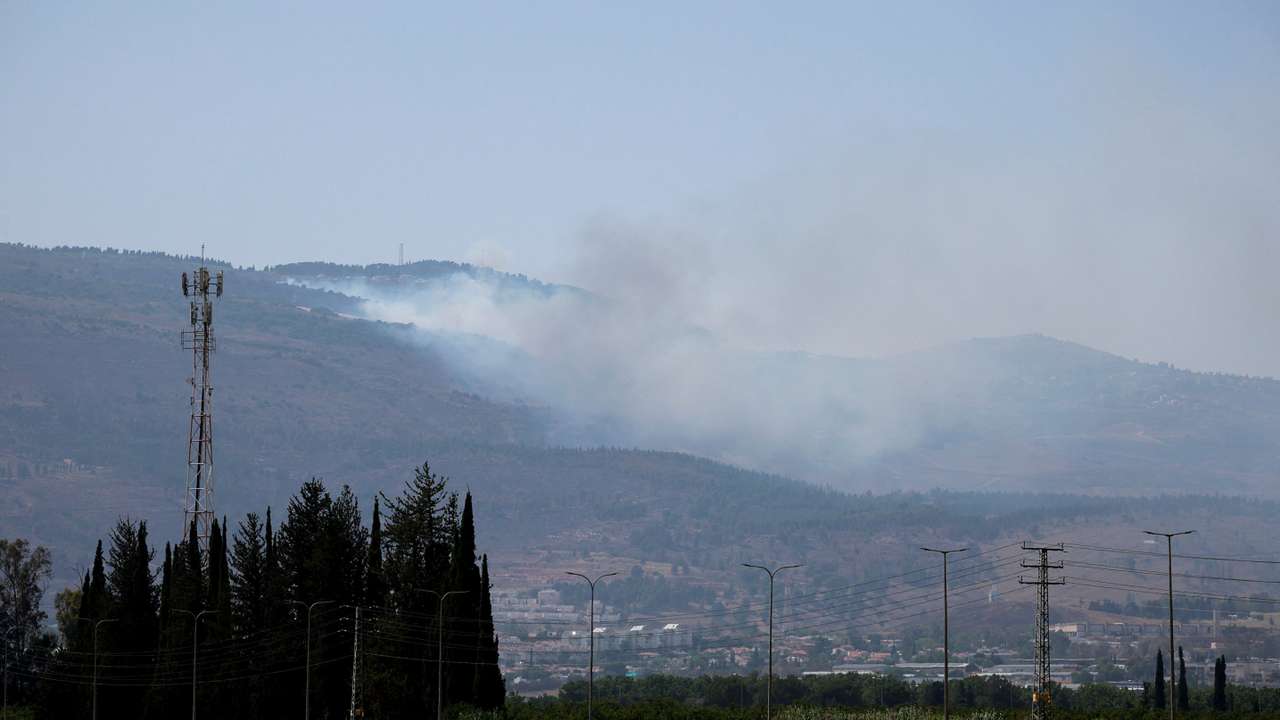 Cross-border hostilities between Hezbollah and Israeli forces near Kiryat Shmona