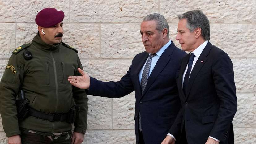 U.S. Secretary of State Antony Blinken visits Ramallah