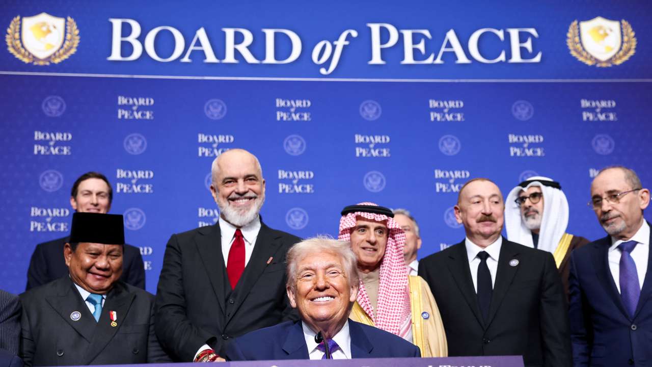 Inaugural meeting of the Board of Peace, in Washington