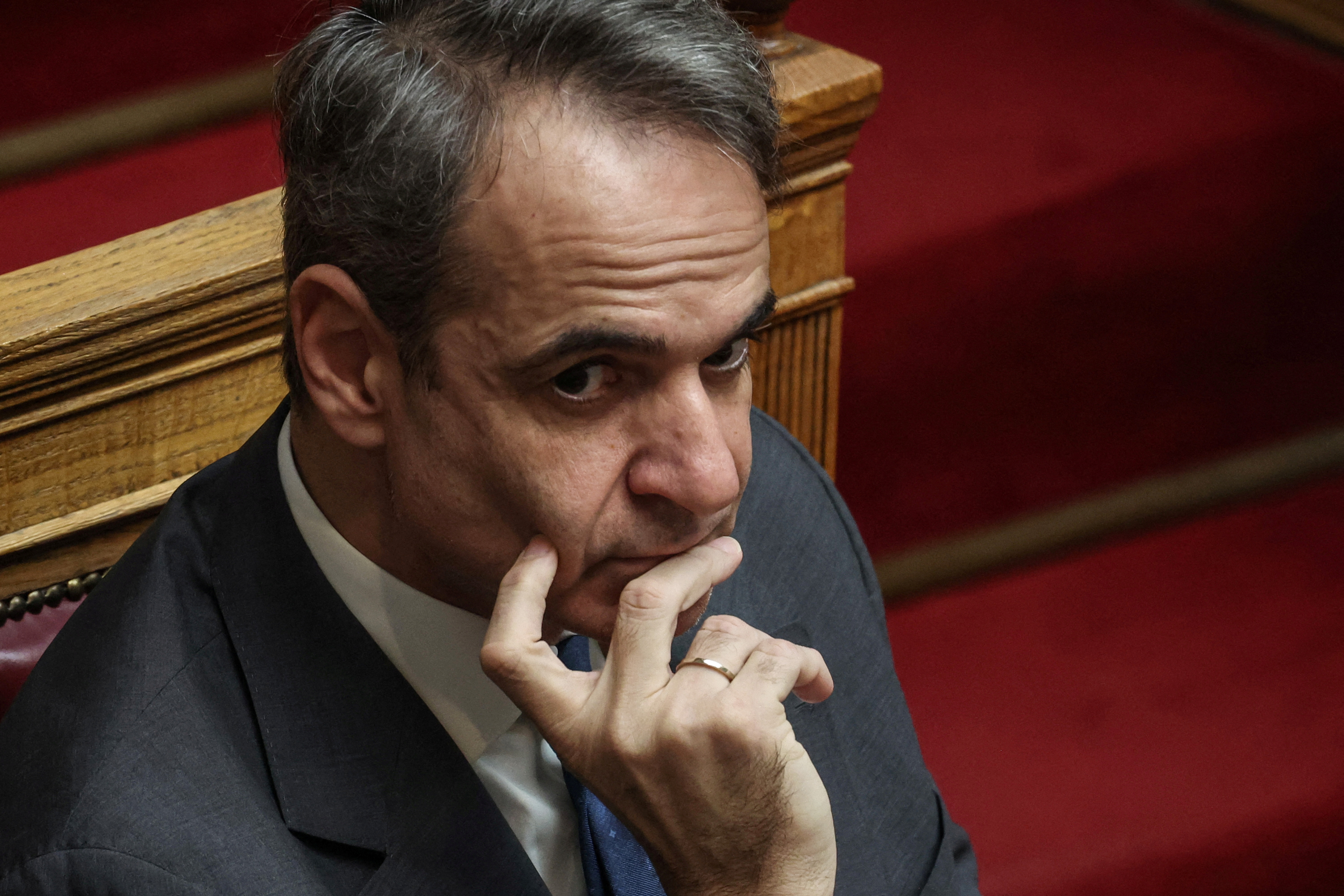 Vote for Greek president at parliament in Athens