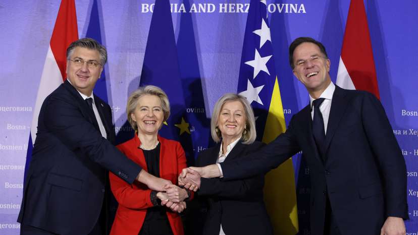 President of the European Commission visits Sarajevo