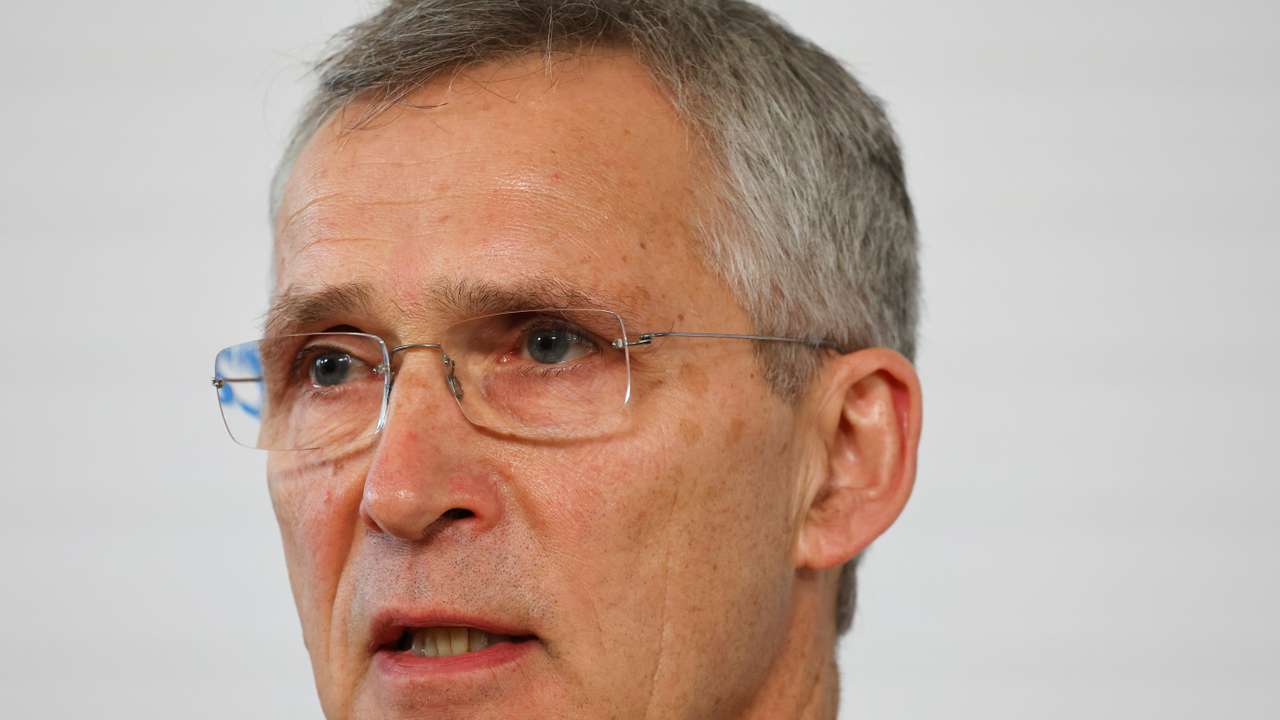 NATO Secretary General Stoltenberg and EU Commission President von der Leyen attend the Munich Security Conference