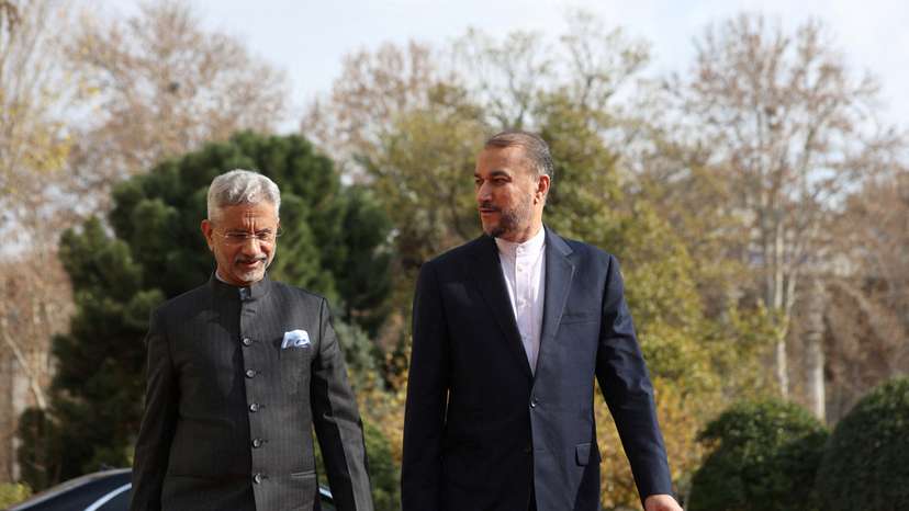 FILE PHOTO: Indian Foreign Minister Subrahmanyam Jaishankar visits Tehran