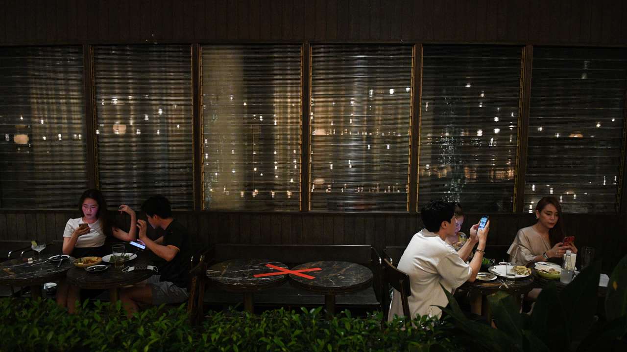 Bars and nightclubs in Thailand reopen amid the spread of the coronavirus disease (COVID-19)