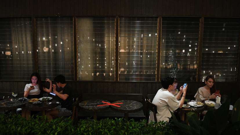 Bars and nightclubs in Thailand reopen amid the spread of the coronavirus disease (COVID-19)