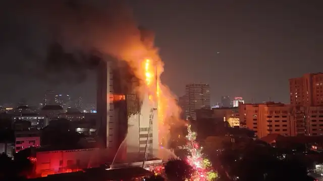 Jakarta tower fire