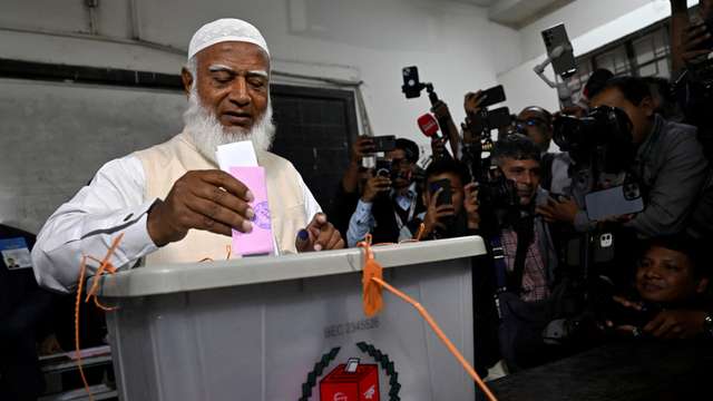 National election in Dhaka