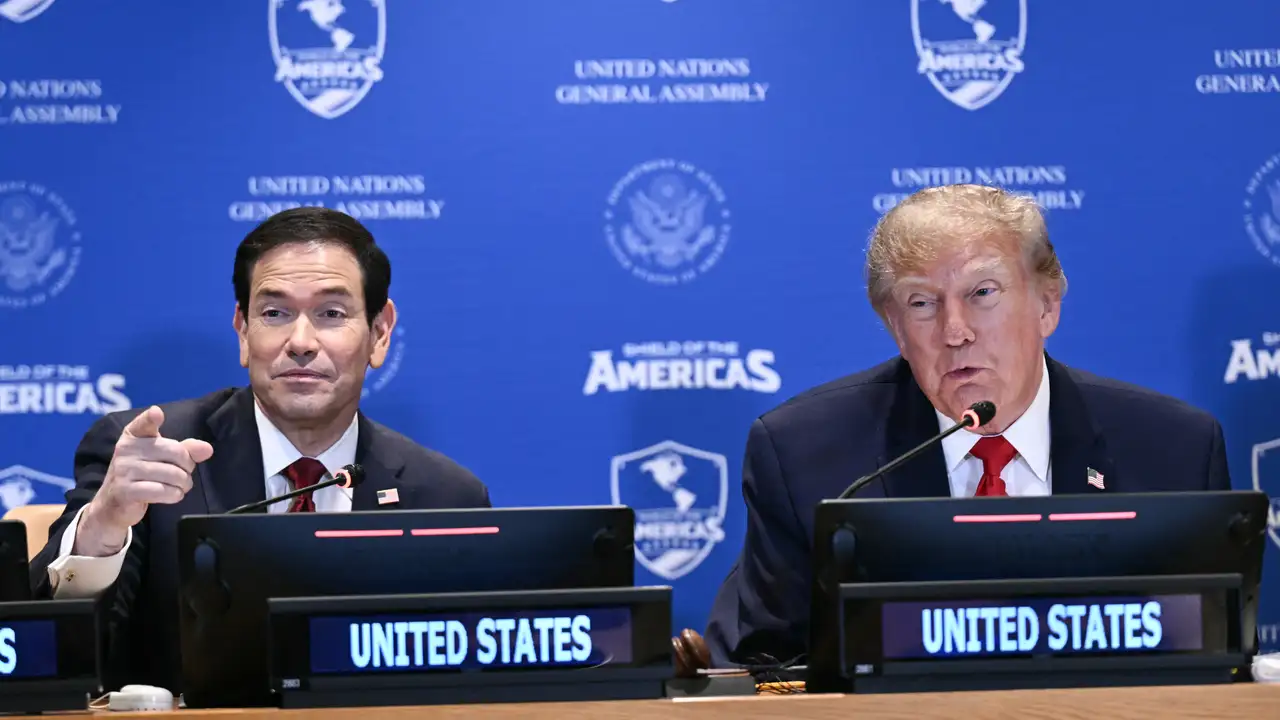 O secretário de estado Marco Rubio e o presidente Donald Trump receberam os representantes dos países que compõem o chamado Escudo das Américas.