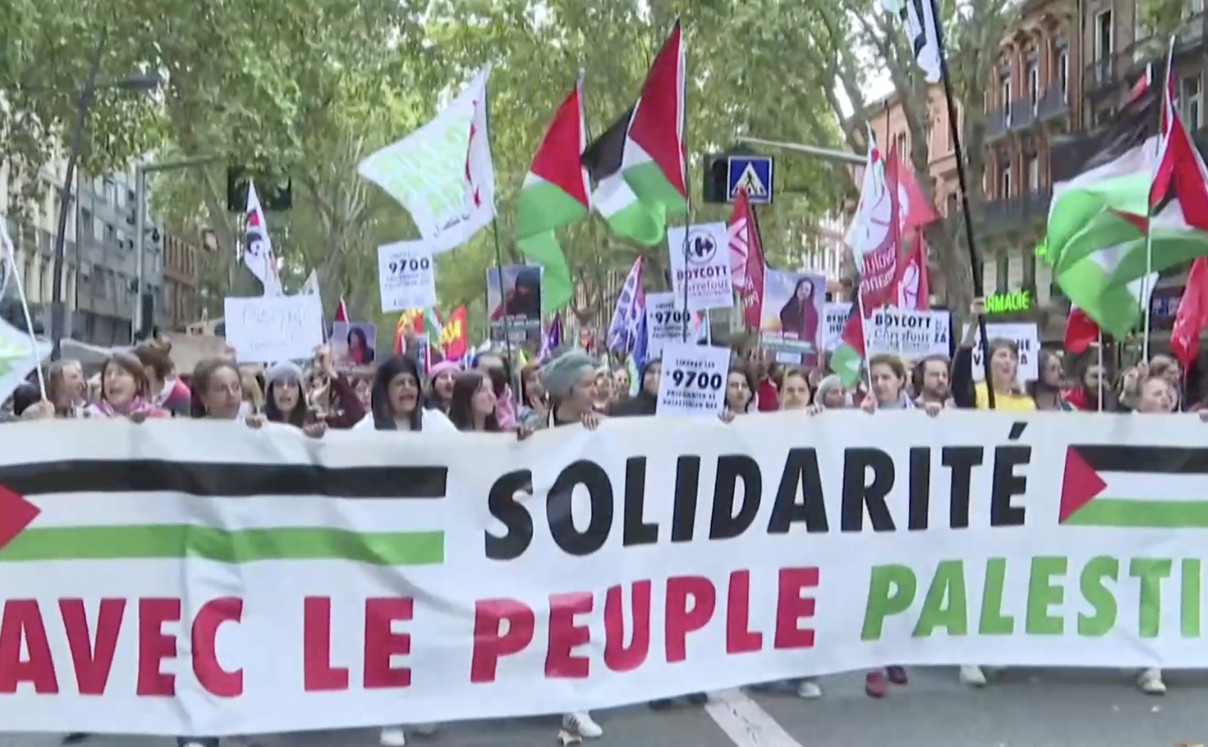 Demonstration in Toulouse