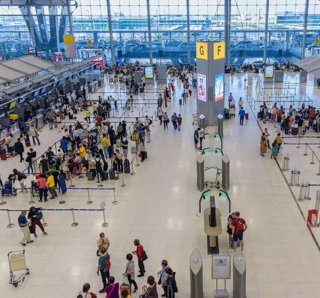 Thailand migration airport