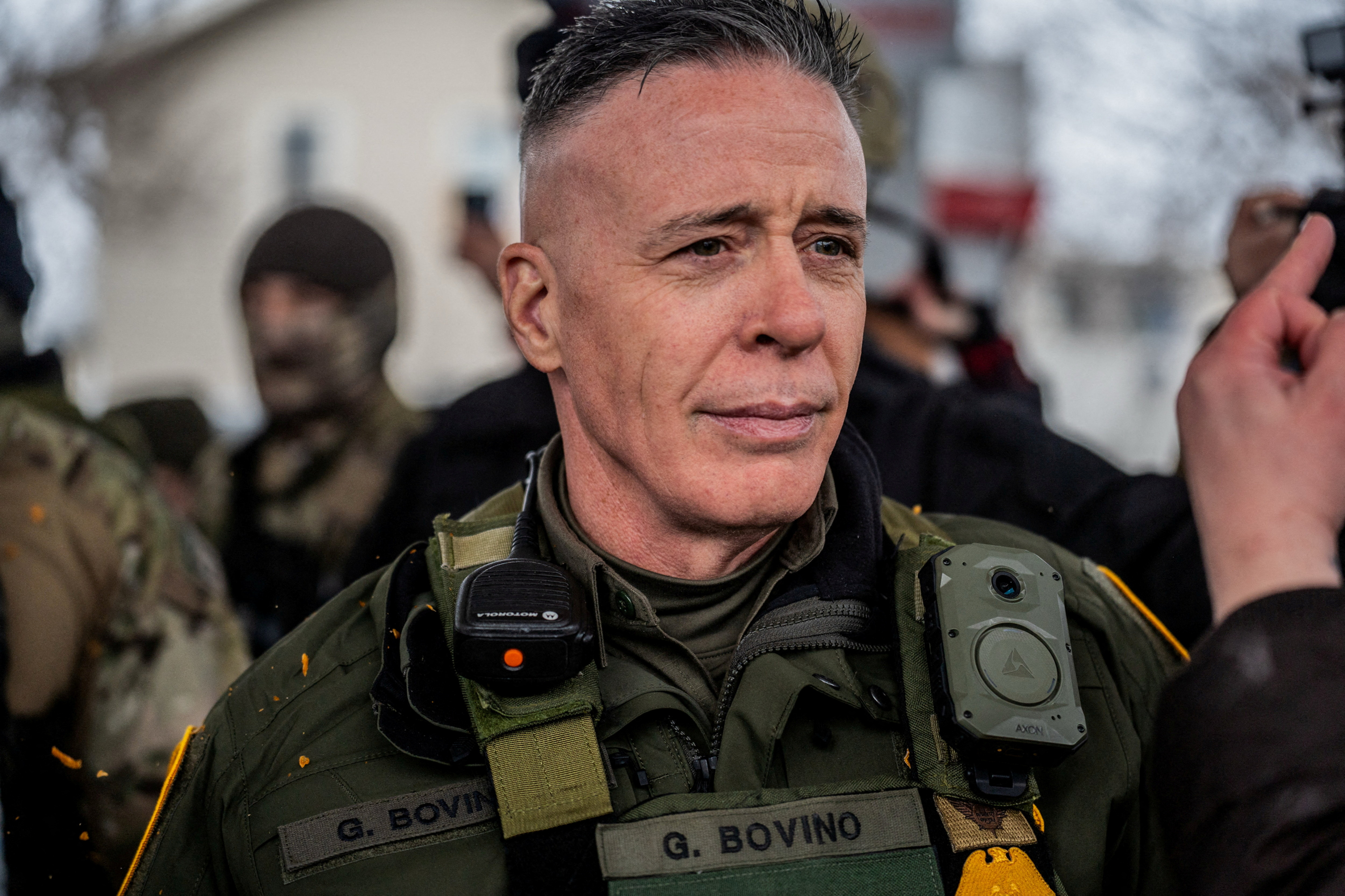 FILE PHOTO: U.S. Border Patrol Chief Gregory Bovino in Minneapolis