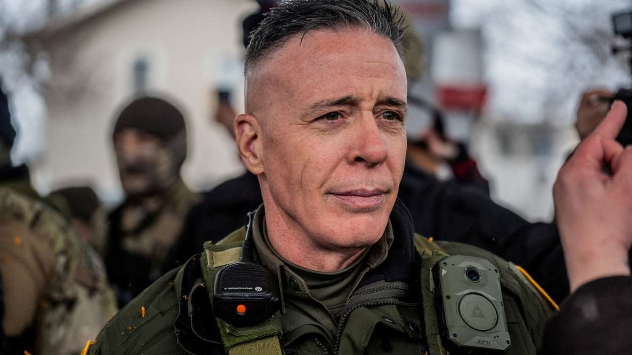 FILE PHOTO: U.S. Border Patrol Chief Gregory Bovino in Minneapolis