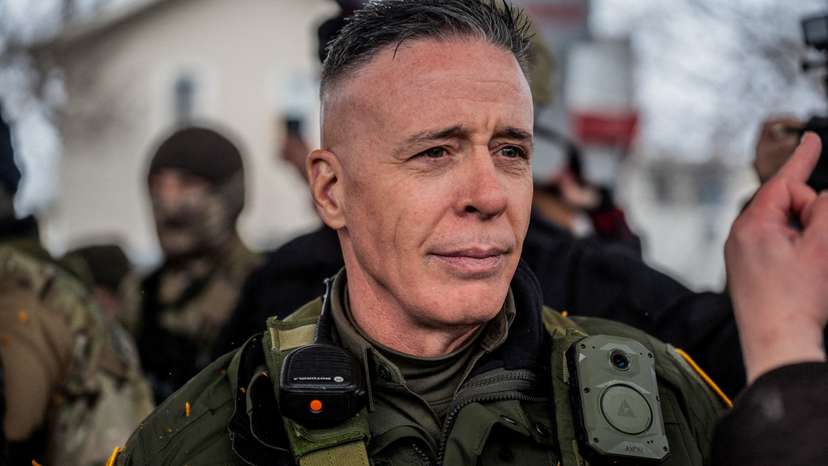 FILE PHOTO: U.S. Border Patrol Chief Gregory Bovino in Minneapolis