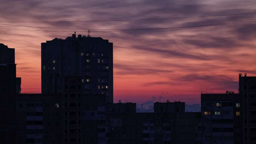 Power blackout in Kyiv