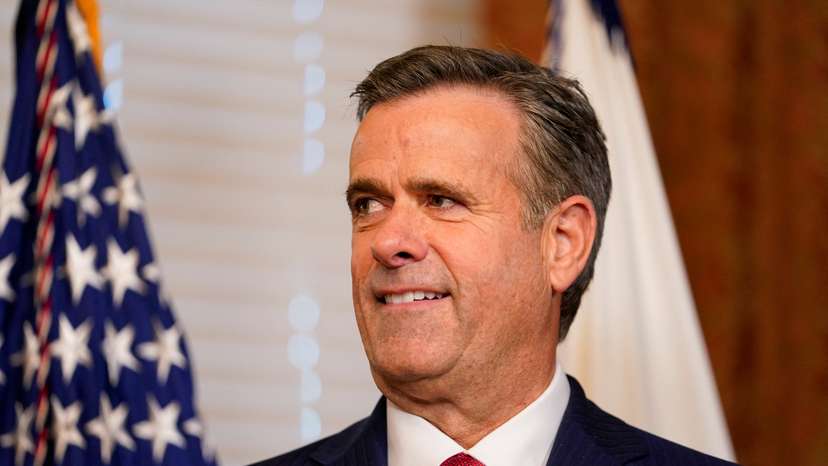 John Ratcliffe sworn in as the CIA Director, in Washington