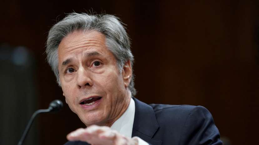 Blinken testifies on Capitol Hill in Washington