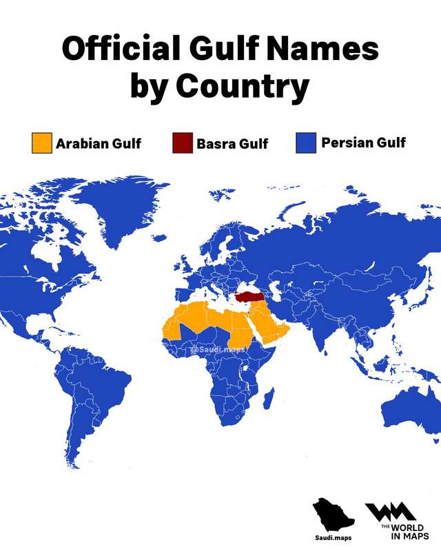 Arabian Gulf names dispute