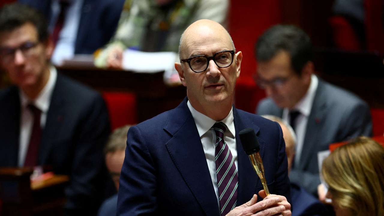 FILE PHOTO: Questions to the government session at the National Assembly in Paris