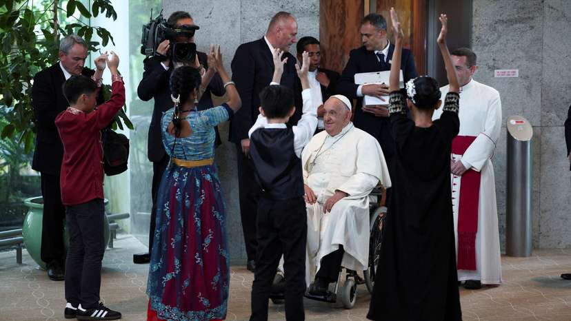 Pope Francis visits Singapore