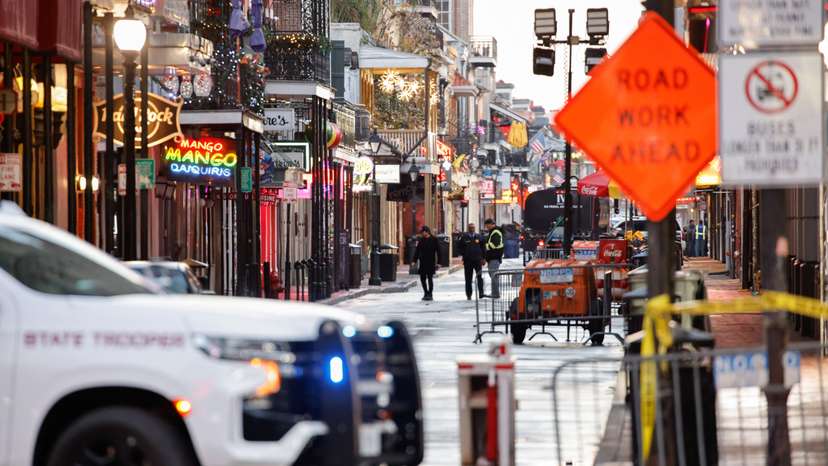 Driver crashes into crowd celebrating New Year's Day in New Orleans